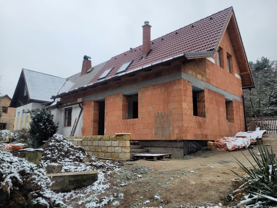 Přístavba k domu Hrubá Skála